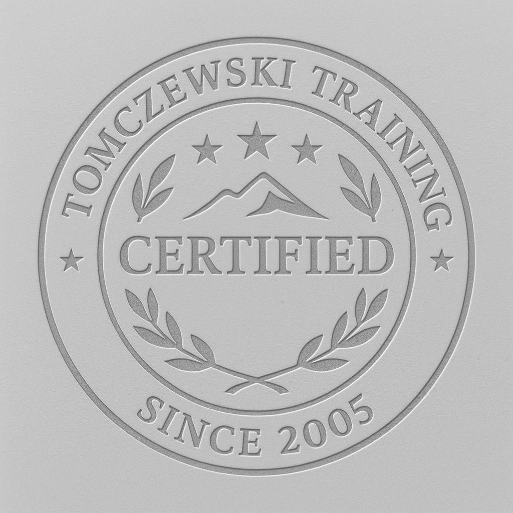 Tomczewski Training Certified Since 2005